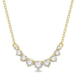 Aria Graduated Diamond Necklace