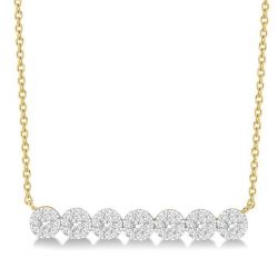 Shine Bright Essential Bar Diamond Necklace