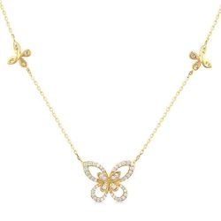 Butterfly Diamond Necklace