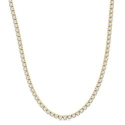 Silhouette Zephyr Diamond Tennis Necklace