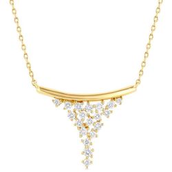 Scatter Diamond Fashion Necklace