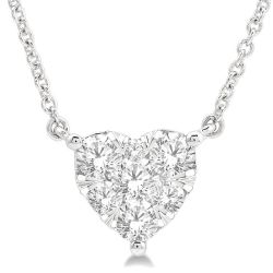 Blossom Xenia Heart Shape Shine Bright Essential Diamond Pendant