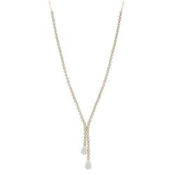 Pear Shape Shine Bright Diamond Fashion 'Y' Necklace