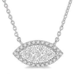 Marquise Shape Shine Bright Essential Diamond Necklace