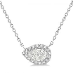 Pear Shape Shine Bright Diamond Necklace