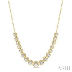 Cascade Harbor Illusion Diamond Necklace