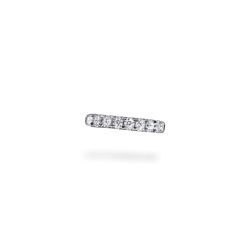 IonOnXe OraValLux 14K White Gold Diamond Modern