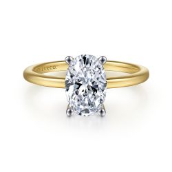 Velvet Silhouette Diamond Semi-Mount Ring