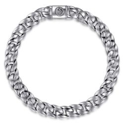 925 Sterling Silver Cuban Link Chain Bracelet