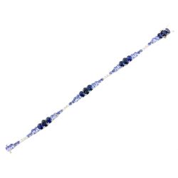 14kt White Gold Bellarri Sapphire Bracelet