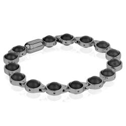 Steel Bead Bracelet