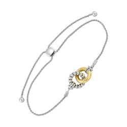Liora Yellow Gold and Sterling Silver Bracelet