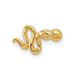 Ophira 14k 18 Gauge Polished Snake Cartilage Stud