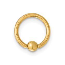 Briar 14K 16 Gauge Polished Septum Cartilage Ring