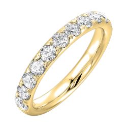 Alira 14K Yellow Gold 1CTW Diamond Band