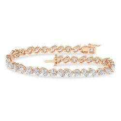 Quilla Reverie 14K Rose Gold lab grown diamond Bracelet