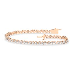 Calypso Isolde 14K Rose Gold lab grown diamond Bracelet