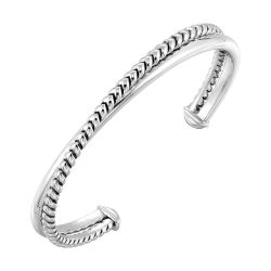 Calyra Sterling Silver Bangle