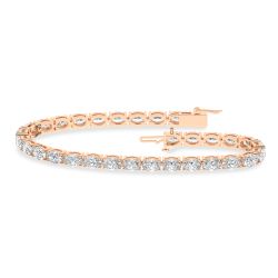 Primrose Halcyon 14K Rose Gold lab grown diamond Bracelet
