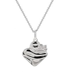 LCHS Sterling Silver Cat Pendant