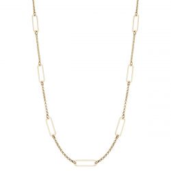 18" 14k Paperclip Chain