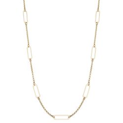 18" 14k Paperclip Chain