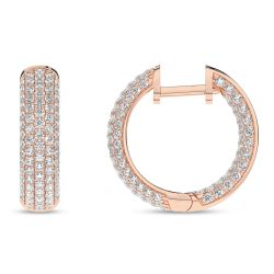 Nerida Odessa 14K Rose Gold lab grown diamond Earrings