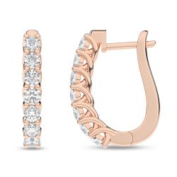 Eden Fable 14K Rose Gold lab grown diamond Earrings