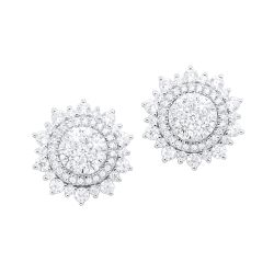 14k Diamond Earring 1ctw