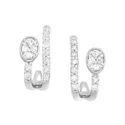 Gold Diamond Earrings 1/4ctw