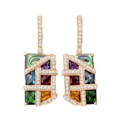 Mosaic Nouveau Earrings
