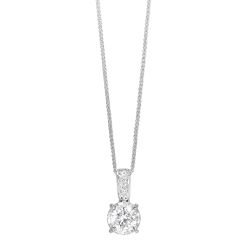 14kt White Gold Diamond True Reflection Pendant 3/4ct