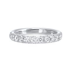 14k White Gold Diamond Ring 3/4ctw