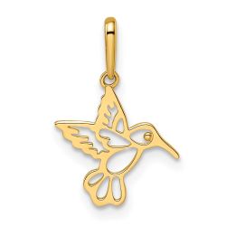 Happy Panda 14k Madi K Hummingbird Pendant