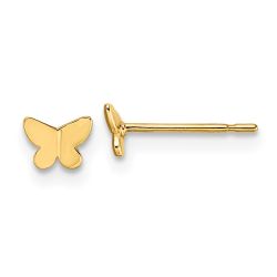 Twinkle Star 14k Madi K Butterfly Post Earrings