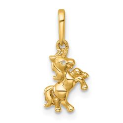 Tiny Sprout Zuzu 14k Madi K Polished Unicorn Childrens Charm / Pendant