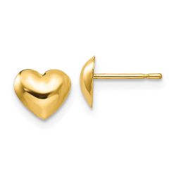 Sunbeam Nook 14k Madi K Children's Heart Post Earrings
