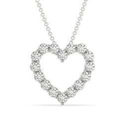 Heartfelt Glow Lab Grown .5 CTW Diamond Necklace