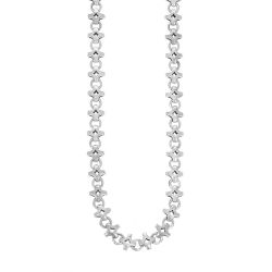 King Baby Small Diamond Link Necklace