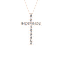 Cross Pendant (Round)