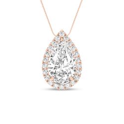 Halo Pendant (Pear)