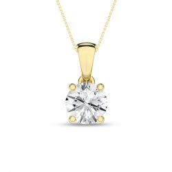Solitaire Pendant (Round)