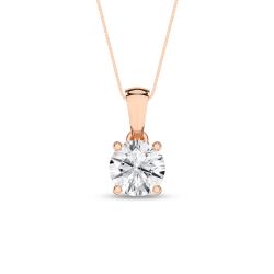 Solitaire Pendant (Round)