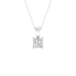 Solitaire Pendant (Princess)