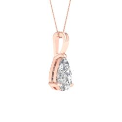 Solitaire Pendant (Pear)