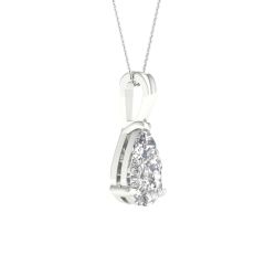 Solitaire Pendant (Pear)