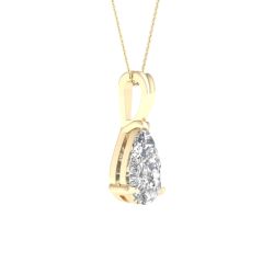 Solitaire Pendant (Pear)