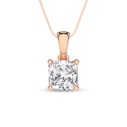 Solitaire Pendant (Princess)