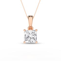 Solitaire Pendant (Princess)