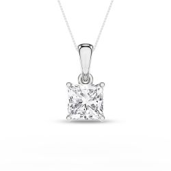 Solitaire Pendant (Princess)